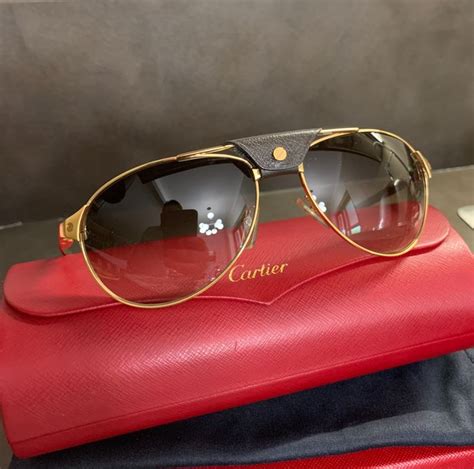 lunettes de soleil Santos de Cartier 